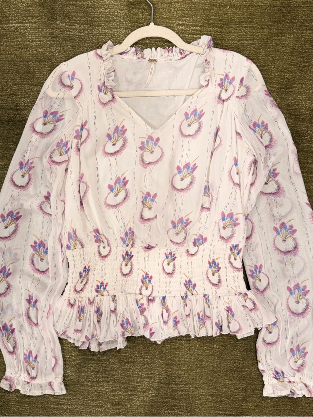 Y2K Free People “Wild Horses Dreamcatcher” Top – Size S - Picture 2 of 8